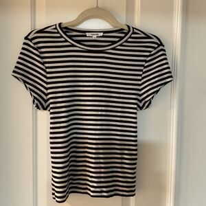 Black and white striped Splendid T shirt. New without tags